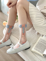 Calcetines de Tul Vintage