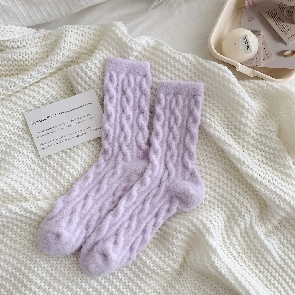 Calcetines Trenzados Clásicos
