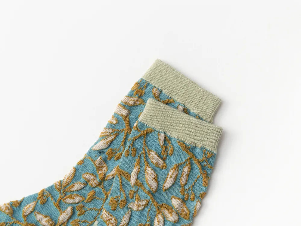 Calcetines con Estampado Floral