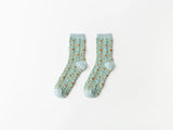 Calcetines con Estampado Floral