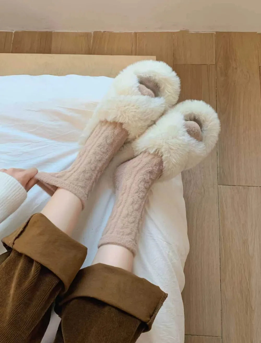 Calcetines Trenzados Clásicos