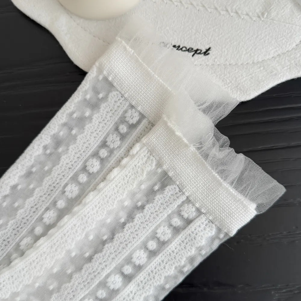 Calcetines de Tul Plumeti con Volante
