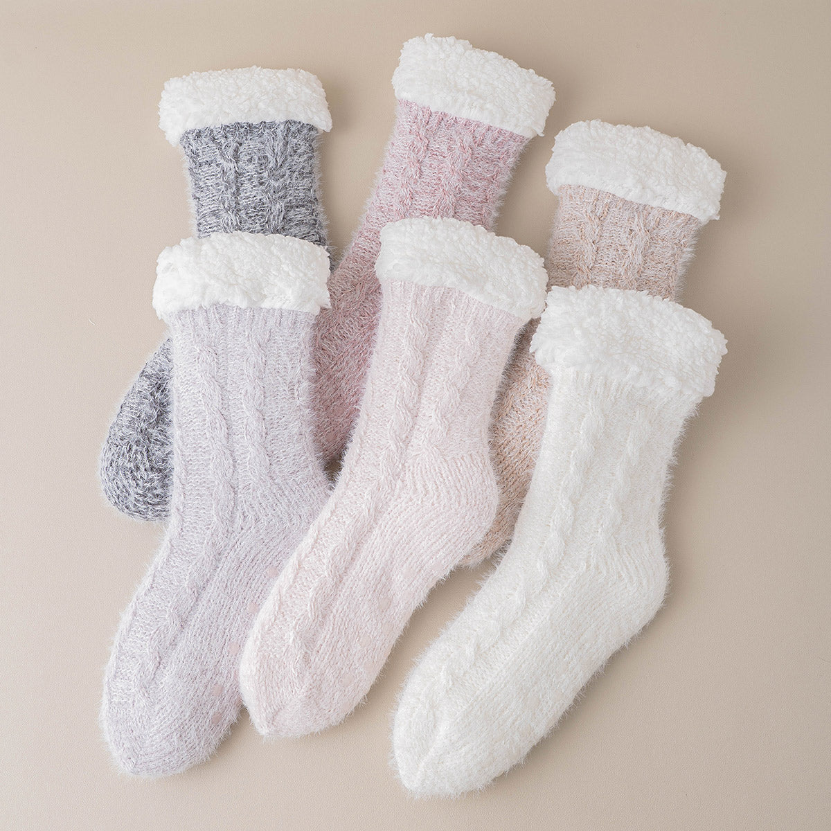 🧦✨ Súper Calcetines de Felpa para Invierno – ¡Comodidad y Estilo en tus Pies! ❄️💖