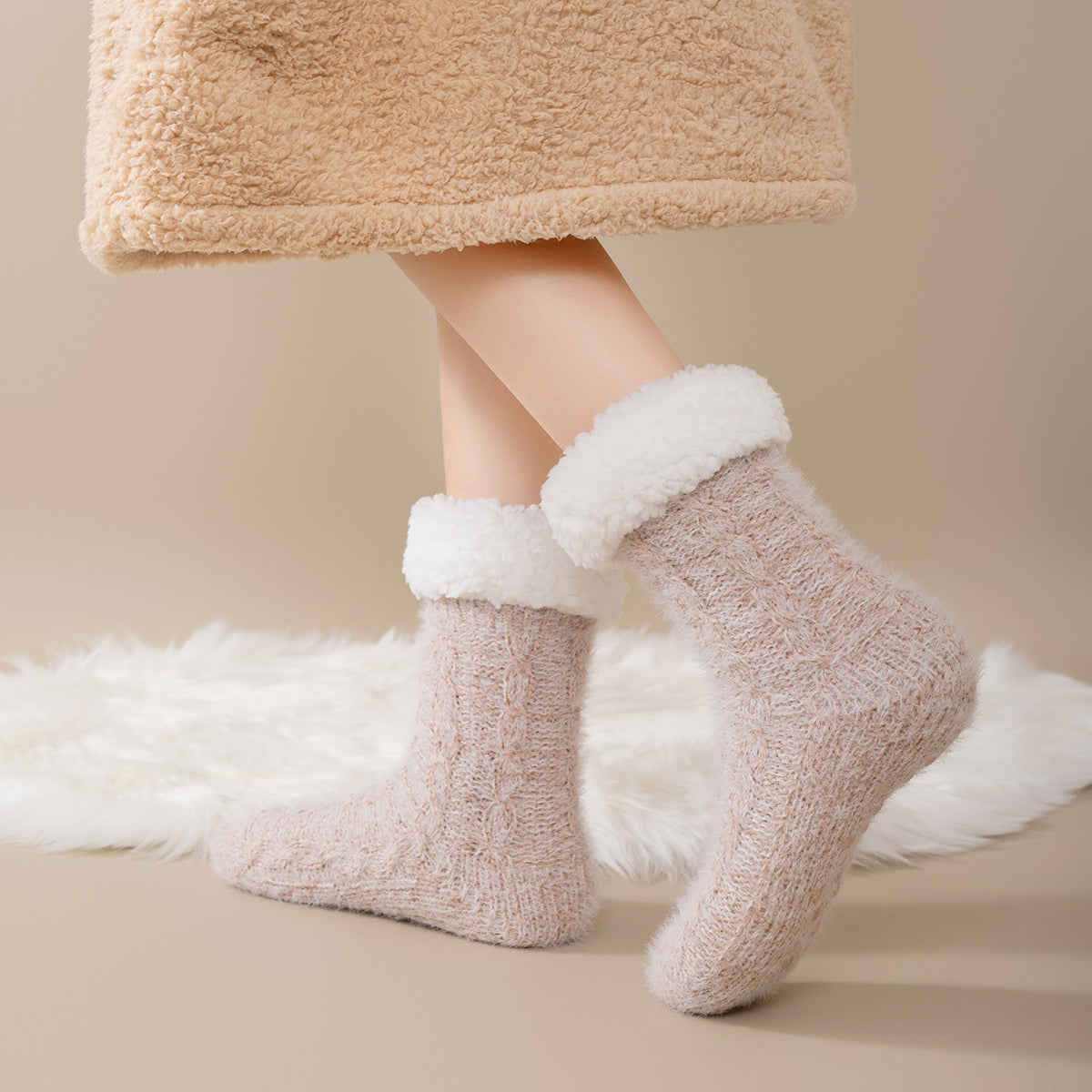 🧦✨ Súper Calcetines de Felpa para Invierno – ¡Comodidad y Estilo en tus Pies! ❄️💖