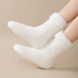 🧦✨ Súper Calcetines de Felpa para Invierno – ¡Comodidad y Estilo en tus Pies! ❄️💖
