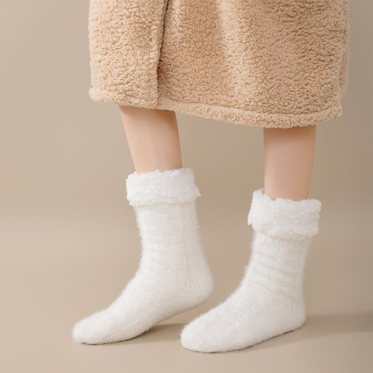 🧦✨ Súper Calcetines de Felpa para Invierno – ¡Comodidad y Estilo en tus Pies! ❄️💖