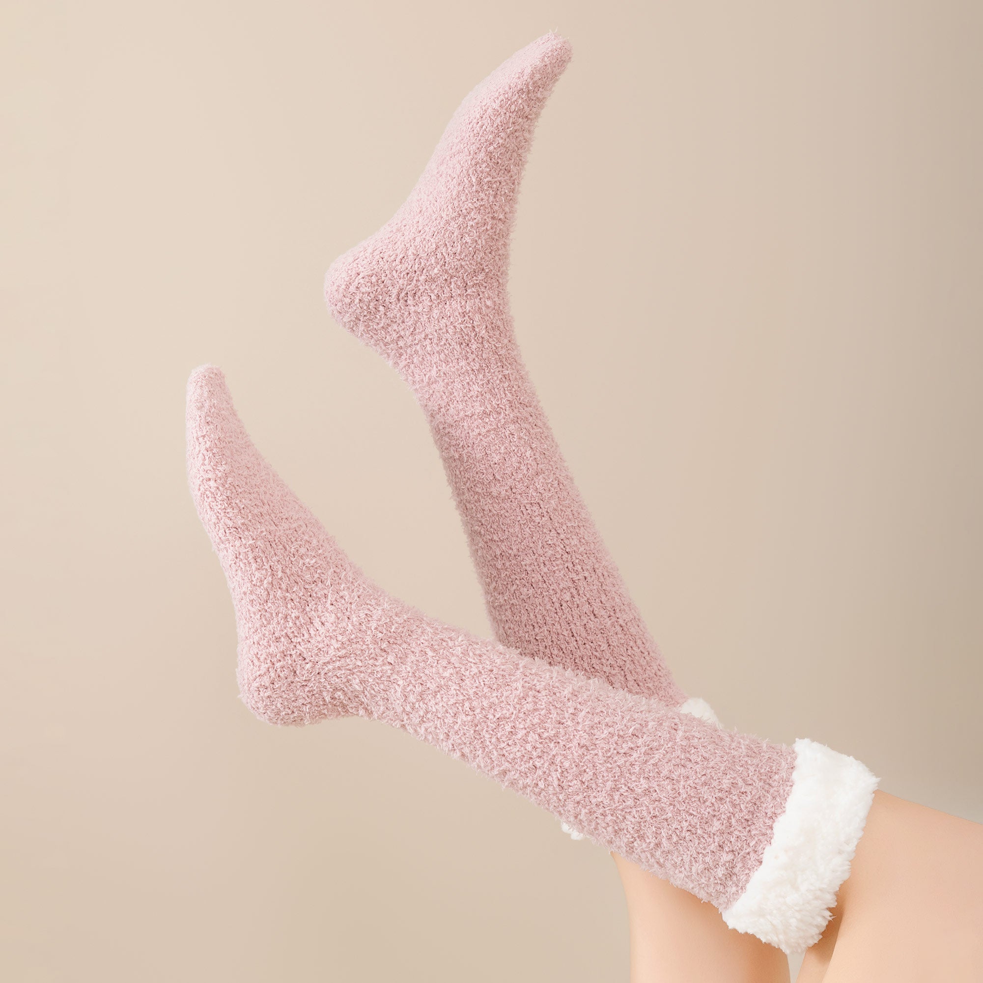 Calcetines Altos de Algodón — Comodidad y Estilo