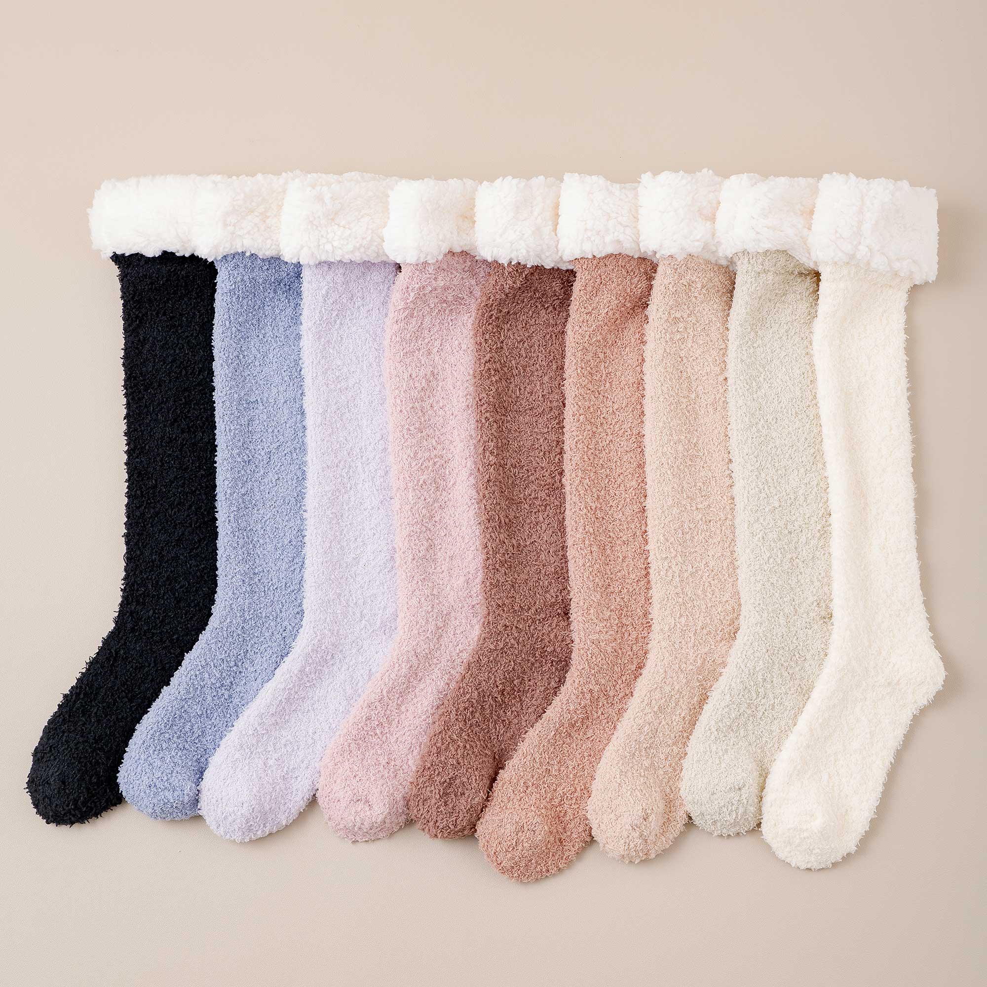 Calcetines Altos de Algodón — Comodidad y Estilo