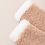 Calcetines Cortos de Felpa con Antideslizante y Estilo Animal
