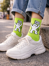 🟢 Calcetines Able Polly – Diseño Divertido