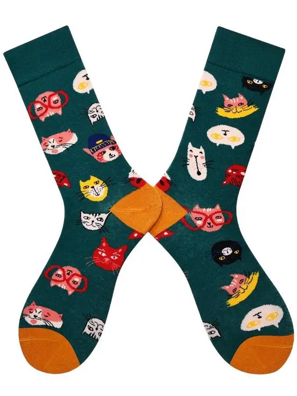 Calcetines “Caritas de Gato”