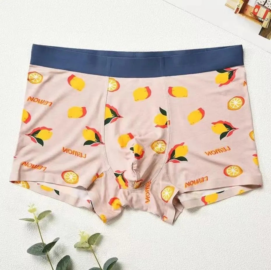 Calzoncillo Bóxer Estampado Limones