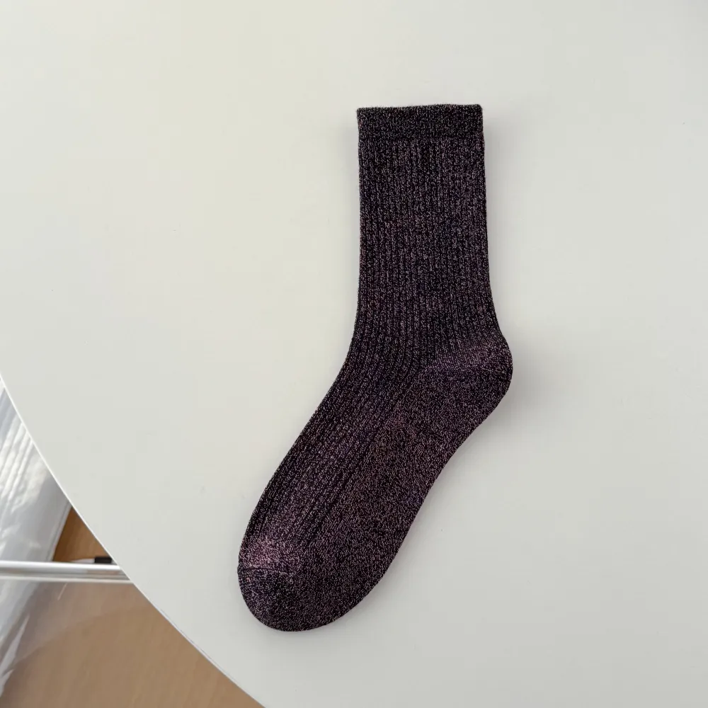Calcetines Brillo Elegante ✨🧦💫
