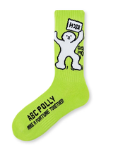 🟢 Calcetines Able Polly – Diseño Divertido