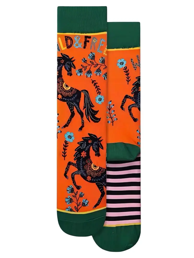 Calcetines “Wild & Free” 🐎🔥🧦