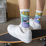 Calcetines con Ilustración Cartoon