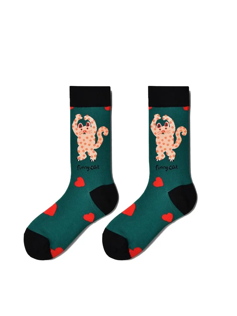 Calcetines “Funny Cat Love” 🐱❤️🧦