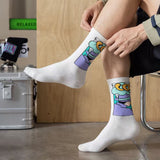 Calcetines con Ilustración Cartoon