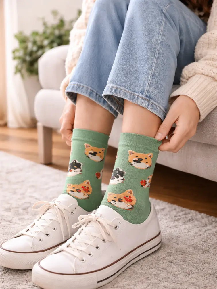 Calcetines Caritas de Shiba