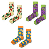 🍍 Pack 3 UDS de Calcetines Frutales 🍊🍉